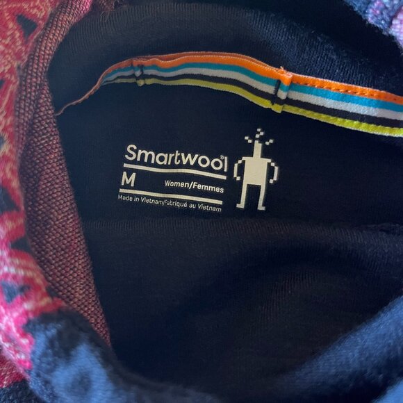 Smartwool Women's Thermal Merino Wool Drape Neck Hoodie Medium - Picture 8 of 9